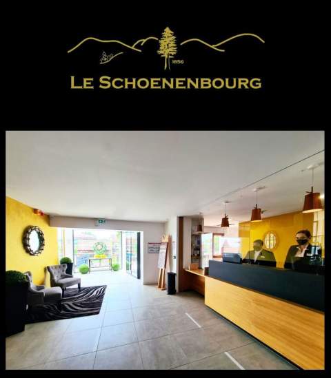 réception  Hotel Best Western Schoenenbourg Alsace