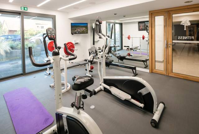 Hôtel Le Schoenenbourg - Salle de fitness, hôtel best western sur la route des vins en alsace