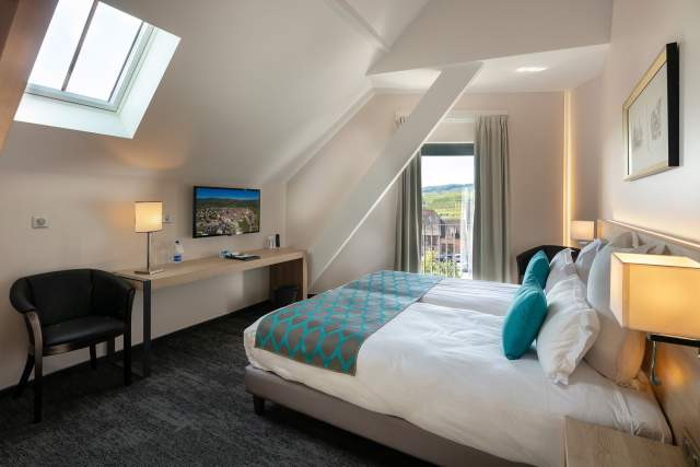 Hôtel Le Schoenenbourg - Chambre, hôtel best western plus sur la route des vins en alsace