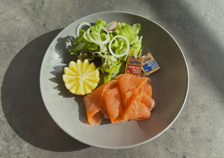 Assiette de Saumon Fumé