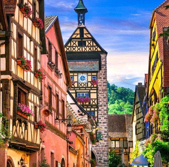 Riquewihr, hôtel best western sur la route des vins en alsace