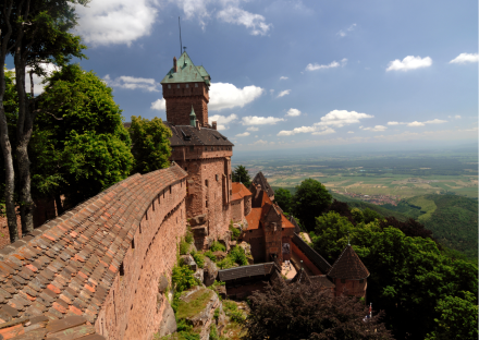 koenigsbourg, visitas del hotel best western Plus alsaciano