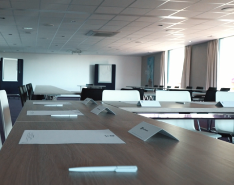 Almuerzo durante un seminario en el hotel best western Plus schoenenbourg