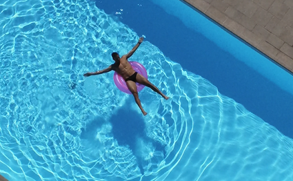 piscine de l'hôtel best western en alsace