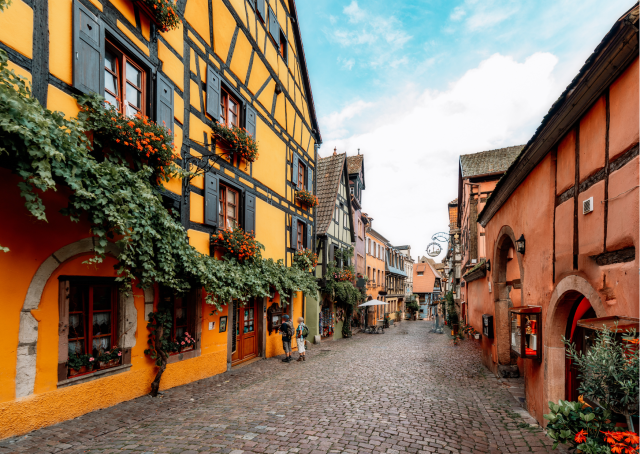 Riquewihr, hôtel best western sur la route des vins en alsace