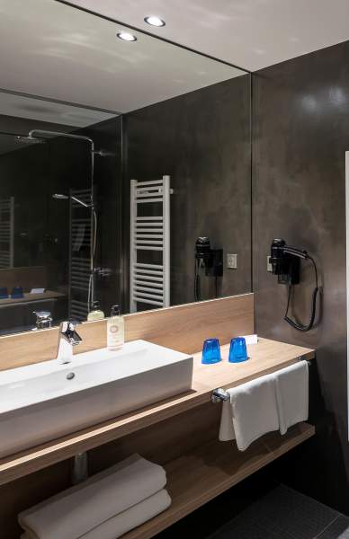 salle de bain  Hotel Best Western Schoenenbourg Alsace