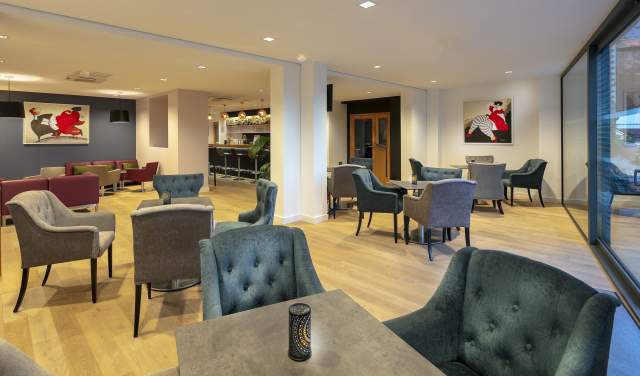 Bar, hôtel best western sur la route des vins en alsace